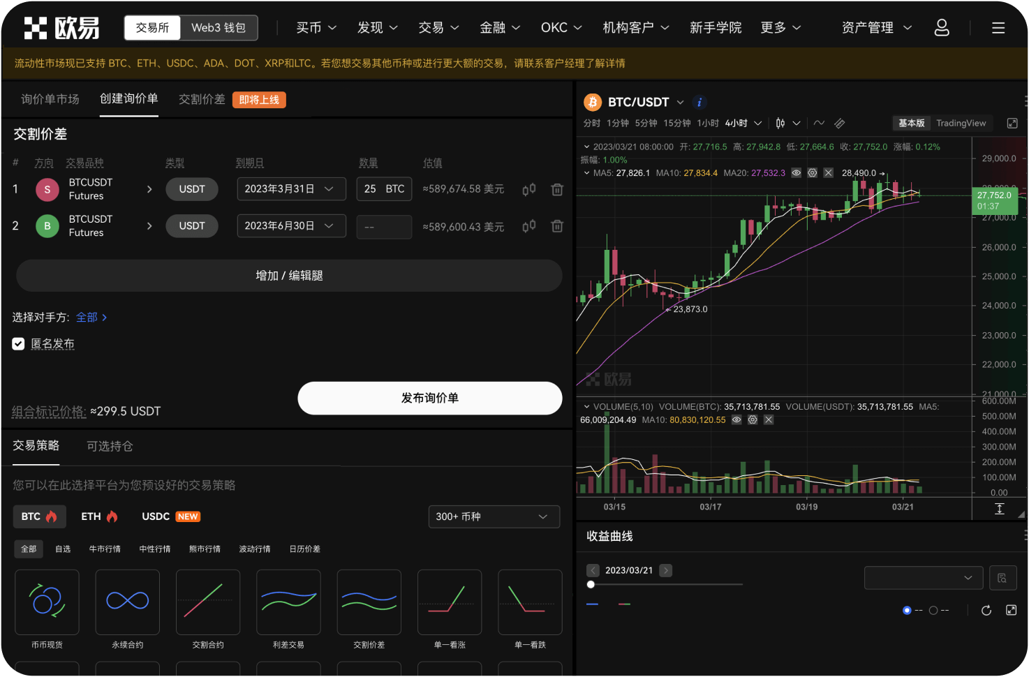 美国交易所提供哪些订单类型